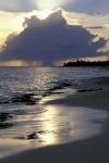 Rouge Beach on St Martin, Caribbean