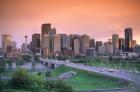 Skyline of Calgary, Alberta, Canada