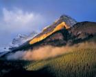 Alberta, Banff NP, Sunrise of the Canadian Rockies