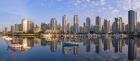 City Skyline, False Creek, Vancouver, British Columbia