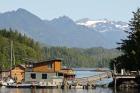 British Columbia, Vancouver Island, Tofino, Floating houses