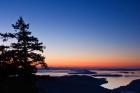 British Columbia, Salt Spring, Mt Maxwell sunrise
