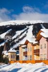 Ski lodges, Sun Peaks Resort, Sun Peaks, British Columbia, Canada