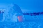 Interior of Arctic Igloo