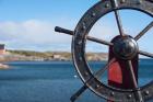 Harbor and Boat Wheel