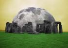 Full Moon over Stonehenge, England