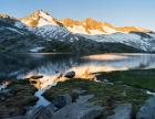 Sunrise at Lake Gerlos