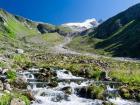 Valley Wildgerlos with Mt Reichenspitze