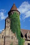 Ivy-Covered Medieval Tower