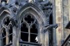 Castle Window and Gargoyle, Prague, Czech Republic