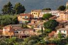 View of Roussillon, France