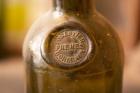 Antique Wine Bottle with Molded Seal