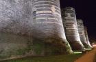Chateau d'Angers Castle at Night