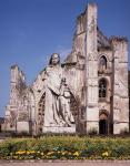 Ruins of St Bertin Abbey, St Omer, France