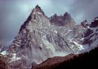 France, Chamonix, Aiguilles du Midi, Spires