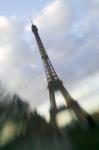 Winter View of the Eiffel Tower