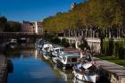Canal de la Robine by the Cours Mirabeau