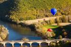 Hot Air Balloon, Chateau de Castelnaud