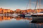 Corsica, France Marina at Sunset