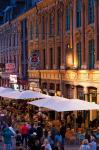 French Flanders Cafes at Dusk