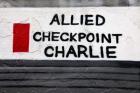 Checkpoint Charlie of the Berlin Wall