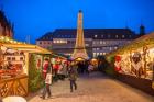 Christmas Market at Twilight, Germany