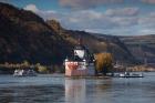 Germany, Pfalzgrafenstein Castle, 14th Centurycastle On The Rhein River