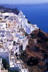 White Buildings in Oia Santorini, Athens, Greece