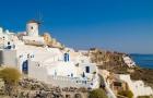 Mountain Cliffs Oia, Santorini, Greece