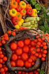 Market With Vegtables, Fira, Santorini, Greece