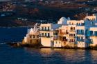 Shoreline of Little Venice, Hora, Mykonos, Greece