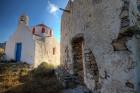 Old building and Chapel in central island location, Mykonos, Greece