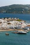 Greece, Mykonos, Chora, Inner Harbor of Mykonos