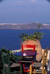 Terrace with Sea View, Santorini, Greece