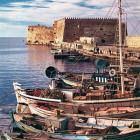 Greece, Crete, Fishing boats, Rossa al Mare