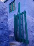 Green Gate on Kalymnos Island, Dodecanese Islands, Greece