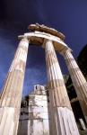 Temple of Athena, Tholos Rotunda, Delphi, Fokida, Greece