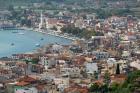 Morning Town View from Venetian Kastro Castle, Zakynthos, Ionian Islands, Greece