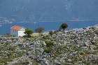 Agia Sofia Church and Ithaki Landscape, Karia, Kefalonia, Ionian Islands, Greece