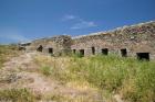 Detail of Old Fortress, Sigri, Lesvos, Mithymna, Northeastern Aegean Islands, Greece