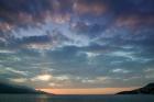 Greece, Aegean Islands, Samos, Vathy Bay Sunset
