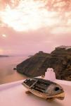 Imerovigli Viewed from Thira, Santorini, Cyclades Island, Greece