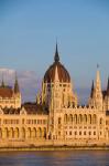 Hungary, Budapest Parliament Building On Danube River