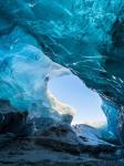 Ice Cave In The Glacier Breidamerkurjokull