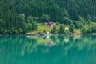 Wooden Farmhouses Architecture Olden Norway