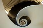 Spiral staircase, Silken Gran Hotel Domine, Bilbao, Spain