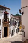 Spain, Andalusia, Cadiz, Arcos De la Fontera Typical Street View