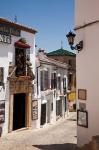 Spain, Andalusia, Cadiz, Arcos De la Fontera Typical Street View