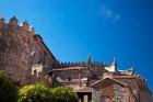 Spain, Castilla y Leon Region, Avila Avila Cathedral detail