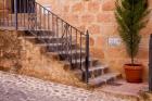 Spain, Andalusia Street scene in the town of Banos de la Encina